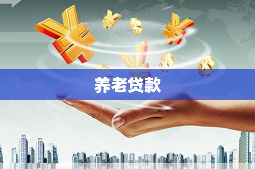 长垣养老贷款