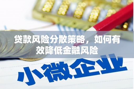 长垣贷款风险分散策略，如何有效降低金融风险