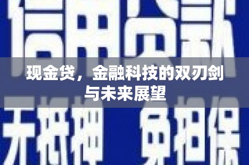 长垣现金贷，金融科技的双刃剑与未来展望