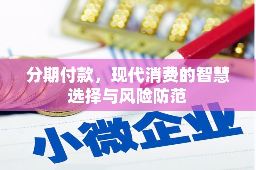 长垣分期付款，现代消费的智慧选择与风险防范