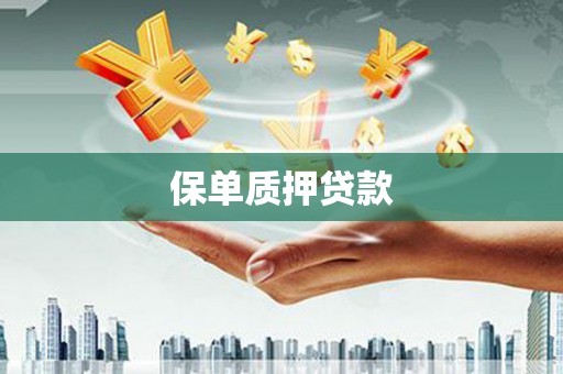 长垣保单质押贷款