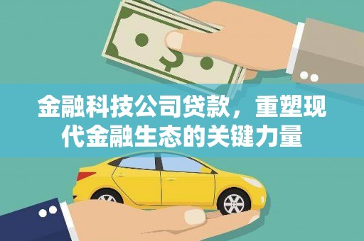 长垣金融科技公司贷款，重塑现代金融生态的关键力量