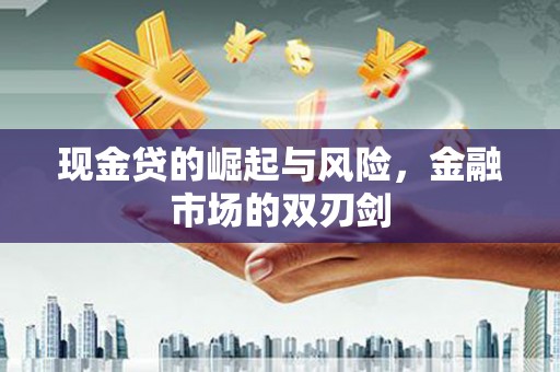 长垣现金贷的崛起与风险，金融市场的双刃剑