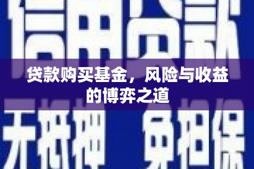 长垣贷款购买基金，风险与收益的博弈之道