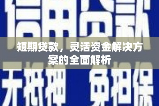 长垣短期贷款，灵活资金解决方案的全面解析