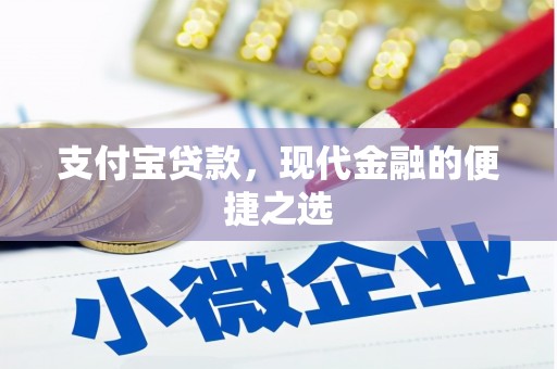长垣支付宝贷款，现代金融的便捷之选