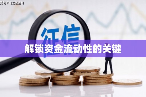 长垣解锁资金流动性的关键
